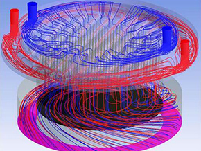 計(jì)算機(jī)模擬仿真（溫場(chǎng)、流場(chǎng)、結(jié)構(gòu)）